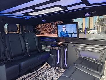 vito salon: Mercedes-Benz Vito bazasında hazırlanmış komfortlu VIP mikroavtobus — 6