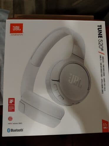 i̇phone 14 qiymeti: Yeni Simsiz (Bluetooth) Qulaqcıqlar, JBL, rəng - Ağ — 2