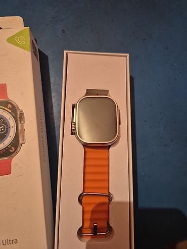 mobil saat: Smart saat, Borofone, Sensor ekran, rəng - Narıncı — 4