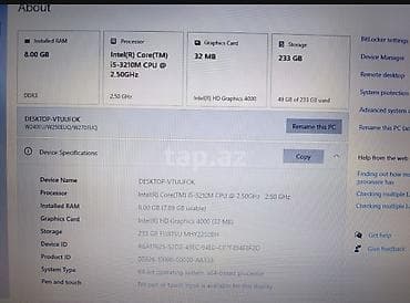 DNS noutbuk Şekilde parametrləri qeyd olunub, her bir şeyi işlək