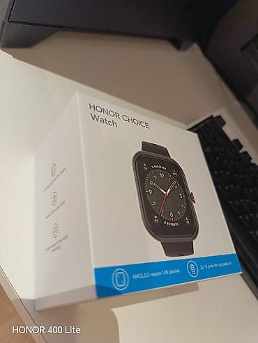 bluetooth mikrofon karaoke: Yeni, Smart saat, Honor, Suya davamlı, rəng - Qara — 4