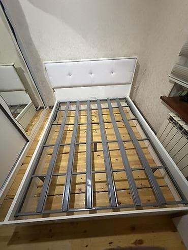 islenmis mebel: İkinəfərlik çarpayı, Dolab, 2 tumba, Belarusiya, İşlənmiş — 3