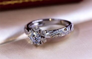 5 qaş üzüklər: Üzük, Gümüş — 3