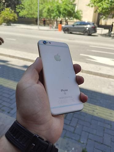 16 iphone: IPhone 6s, 16 GB, Rose Gold, Zəmanət, Barmaq izi, Sənədlərlə — 1