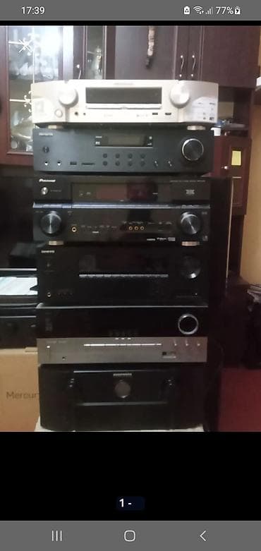 yamaha radio: Sesguclendiriciler,Av resiverler,kalonkalar Yamaha,Klipsch,Jamo,Pure — 1