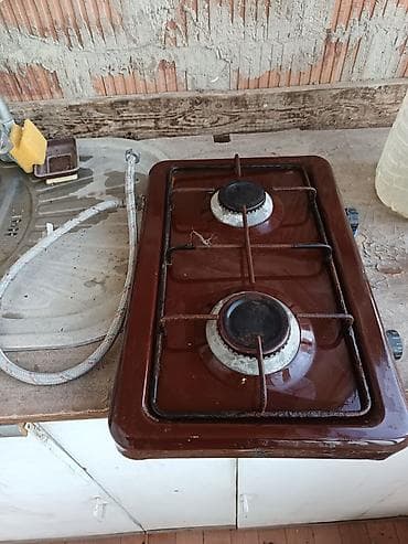 Plitələr və bişirmə panelləri: Qaz sobası Stolüstü, 2 gözlü — 1