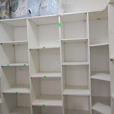 Холодильное оборудование: Mağaza/ofis üçün modul rəf sistemi - Material: ağ laminat panel və — 2