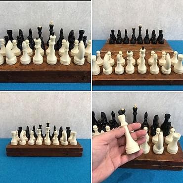 Шахматы: Məhsul: Taxta şahmat dəstləri (bir neçə fərqli model) 2 ci sekil. - — 2