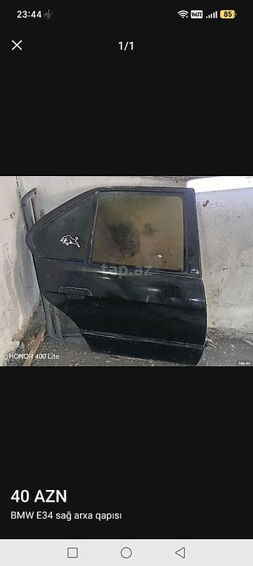 loreva reed diffuser: Sağ arxa, BMW E34 — 1