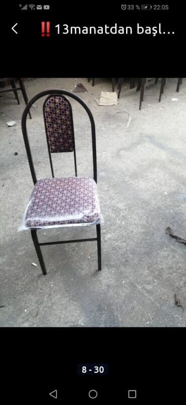 столы и стулья для бара: ‼️Stullar 13manatdan başlayır. Stollar, stullar, Masalar, oturacaqlar — 8