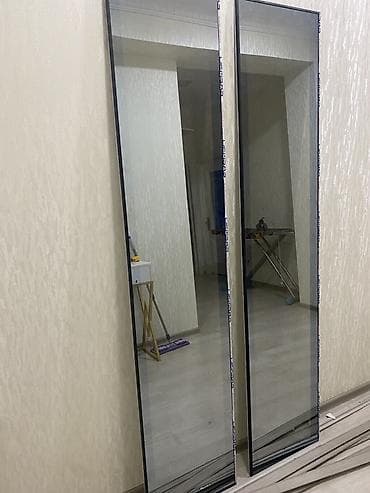 infacol kapi: Şüşə kupe qapıları – 2 ədəd panel - Model: sürgülü kupe sisteminə — 3