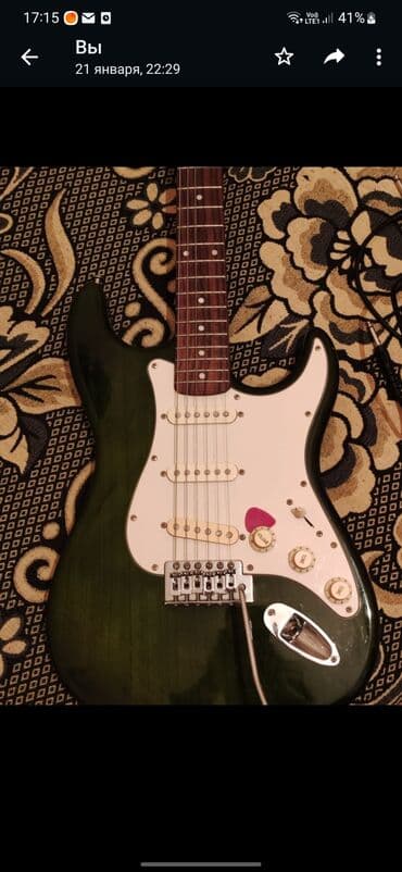 işlənmiş gitara: Electro qitara Rockson electric qitara Tam ideal veziyette ancag — 1