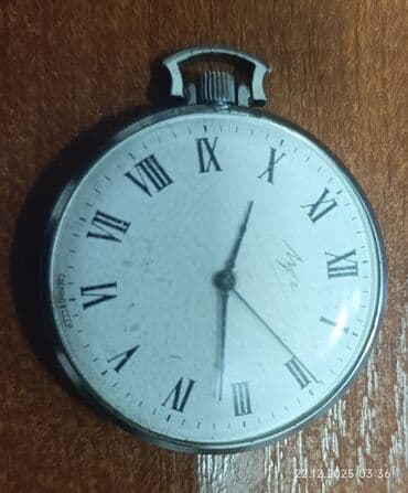 Kişi cib saatı – mexaniki, 23 daşlı - Klassik cib saatı, metal korpus