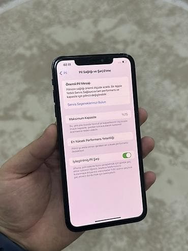 iphone x s max ikinci el: IPhone Xs Max, 64 GB, Göy, Zəmanət, Simsiz şarj, Face ID — 2