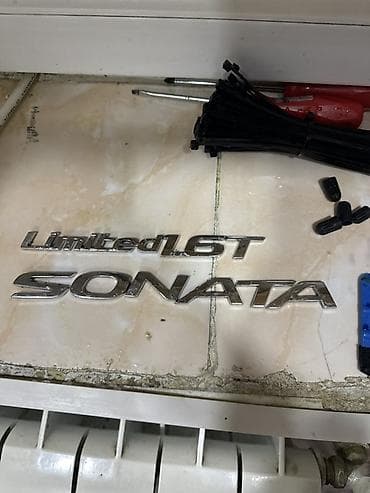 Hyundai Sonata 2019-2023 model arxa baqaj yazısı orjinal üsdən çıxma