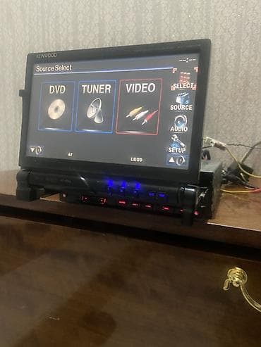 Kenwood KVT-54DVDR avtomobil multimedya mərkəzi - 1-DIN gövdə