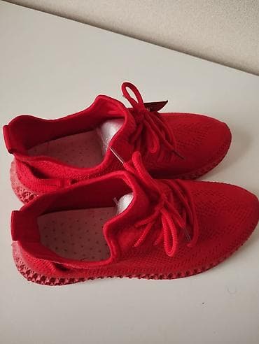 Кроссовки и спортивная обувь: Размер: 37, цвет - Красный, Новый — 4