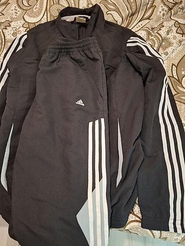 Спортивные костюмы: Мужской спортивный костюм, Adidas, M, цвет - Черный — 4