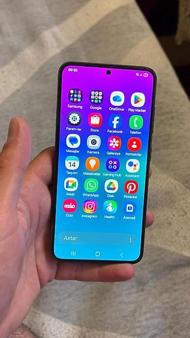 samsung s7 tablet: Samsung Galaxy S23, 128 GB, rəng - Boz — 9