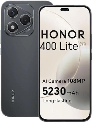3g 4g modem: Honor 400 Lite, 256 GB, rəng - Boz, İki sim kartlı — 1
