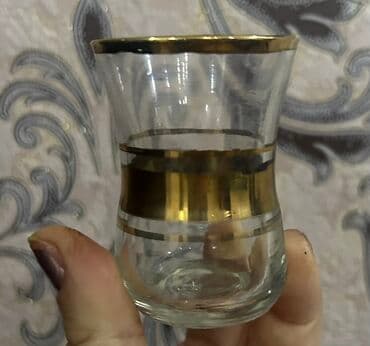 Çay dəsti, rəng - Narıncı, Farfor — 3