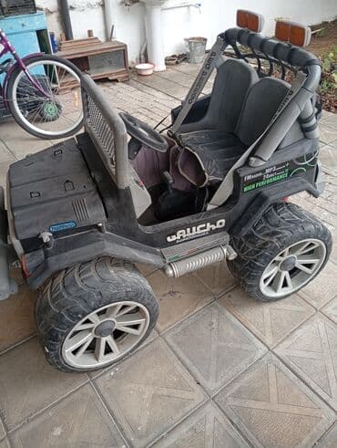 usaq geymi: Peg Perego Gaucho SuperPower uşaqlar üçün elektrikli off-road maşın - — 4