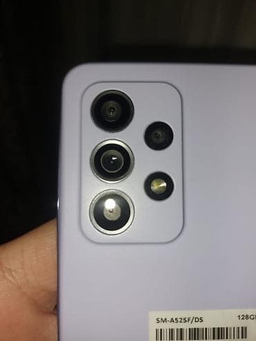 samsung telofonlar: Samsung Galaxy A52s, 128 GB, rəng - Bənövşəyi, İki sim kartlı — 7