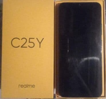 realme c75 qiymeti: Realme C25Y, 128 ГБ, цвет - Черный, Отпечаток пальца — 3