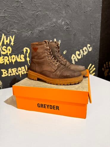 bot batinka: Kişi üçün dəri botlar (Greyder) - Özüm 170man almışam - Rəng: qəhvəyi — 5