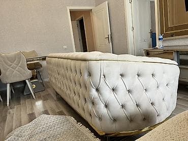 salon üçün divan: Divan, Açılmayan, Bazasız, Vеlur parça — 3