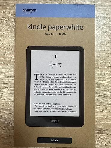 inter: Amazon Kindle Paperwhite – Gen 12, 16 GB, Black - 7" yüksək — 1