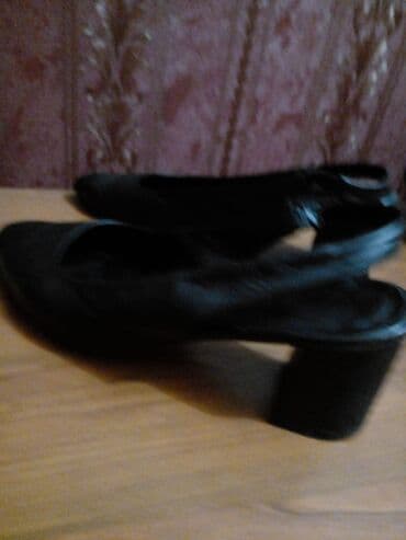 туфли мужские на кожаной подошве: Туфли, Размер: 40, цвет - Черный, Новый — 3