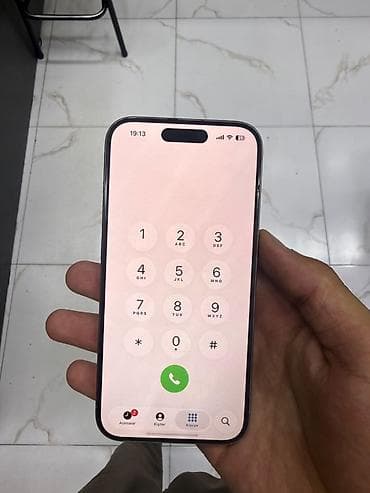 iphone 15 satış: IPhone 15 Pro, White Titanium, Face ID — 9