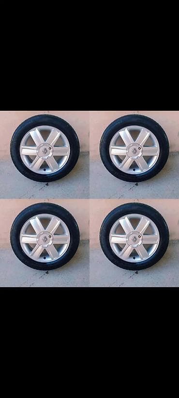 passat disk: Renault orijinal yüngül lehimli disklər komplekt (4 ədəd) - — 1
