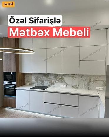 3d defter: Sifarişlə mətbəx dəsti, Özü çəkən petlələr, MDF — 1