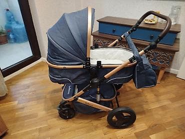 Çıxarıla bilən beşikli araba, İşlənmiş, Yaş: <1 ay, Pulsuz çatdırılma