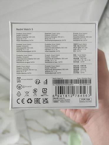 redmi note 1: Smart saat, Redmi, Suya davamlı, rəng - Qara — 2