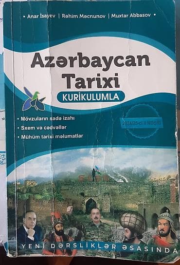 Anar İsayev tarix kitabı. Həm Azərbaycan həm də Ümumi tarix birlikdə lalafo.az -da Anar İsayev tarix kitabı. Həm Azərbaycan həm də Ümumi tarix birlikdə