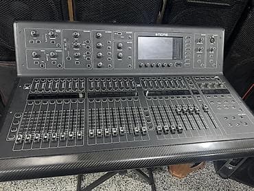 yamaha mikşer: Midas rəqəmsal səs mikseri - Peşəkar canlı səhnə və studiya istifadə — 2