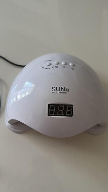 tank 4 pro: SUN 5 UV/LED dırnaq lampası - UV/LED texnologiyası: gel lak, builder — 1