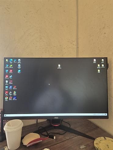 27 144hz monitor: Gaming masaüstü kompüter komplekti 1660 Tİ ekran kartı İ5 10. nesil — 2