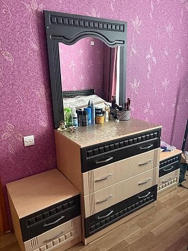 şkaflar ucuz: İkinəfərlik çarpayı, Dolab — 2