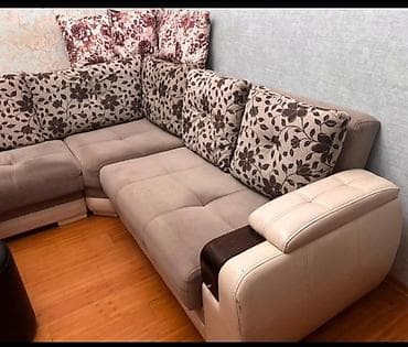 Künc divanı – bazalı və açılır model. - Geniş yatacaq funksiyası ilə lalafo.az -da Künc divanı – bazalı və açılır model. - Geniş yatacaq funksiyası ilə