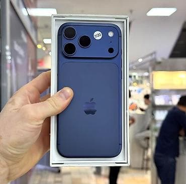 iphone vietnam: IPhone 17 Pro Max, 512 GB, Zəmanət, Simsiz şarj, Face ID — 1