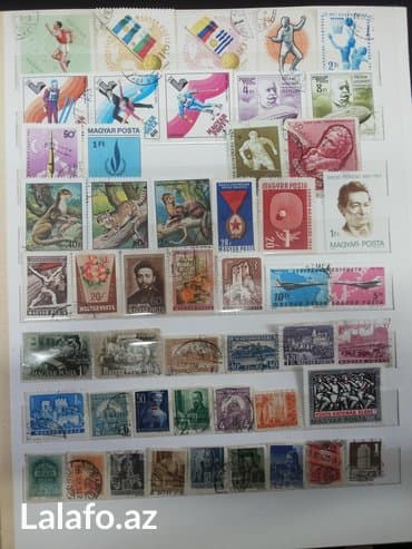 хочу продать марки: Marka kolleksiyası satıram 3000 cox markam var. İçərisində köhnı və — 3