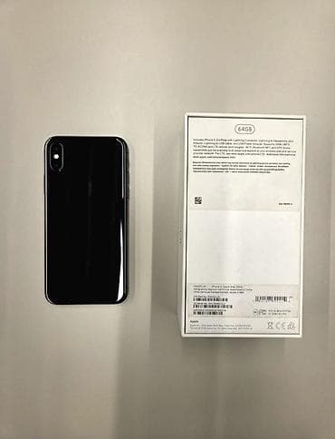 IPhone X, 64 GB, Space Gray, Face ID