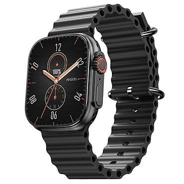 agilli saat: Kateqoriya: Smart saatlar Brend: Yesido Model: IO21 Smart watch black — 1