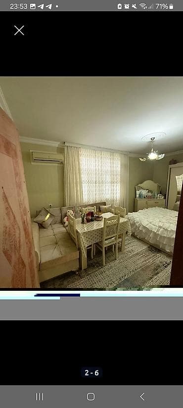 nefclerde kiraye ev: Sumqayıt şəhər 1 0taqlı 5in 2ci mertebesi satılır.38kvadrat studiya — 5