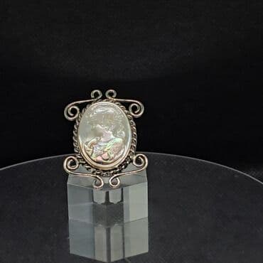 cutlukler ucun uzukler: Кольцо, Серебро, Жемчуг — 3