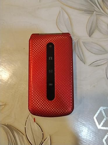 nlt plus electronics: TeXet qapaqlı mobil telefon - Rəng: qırmızı, naxışlı korpus - Qapaqlı — 2
